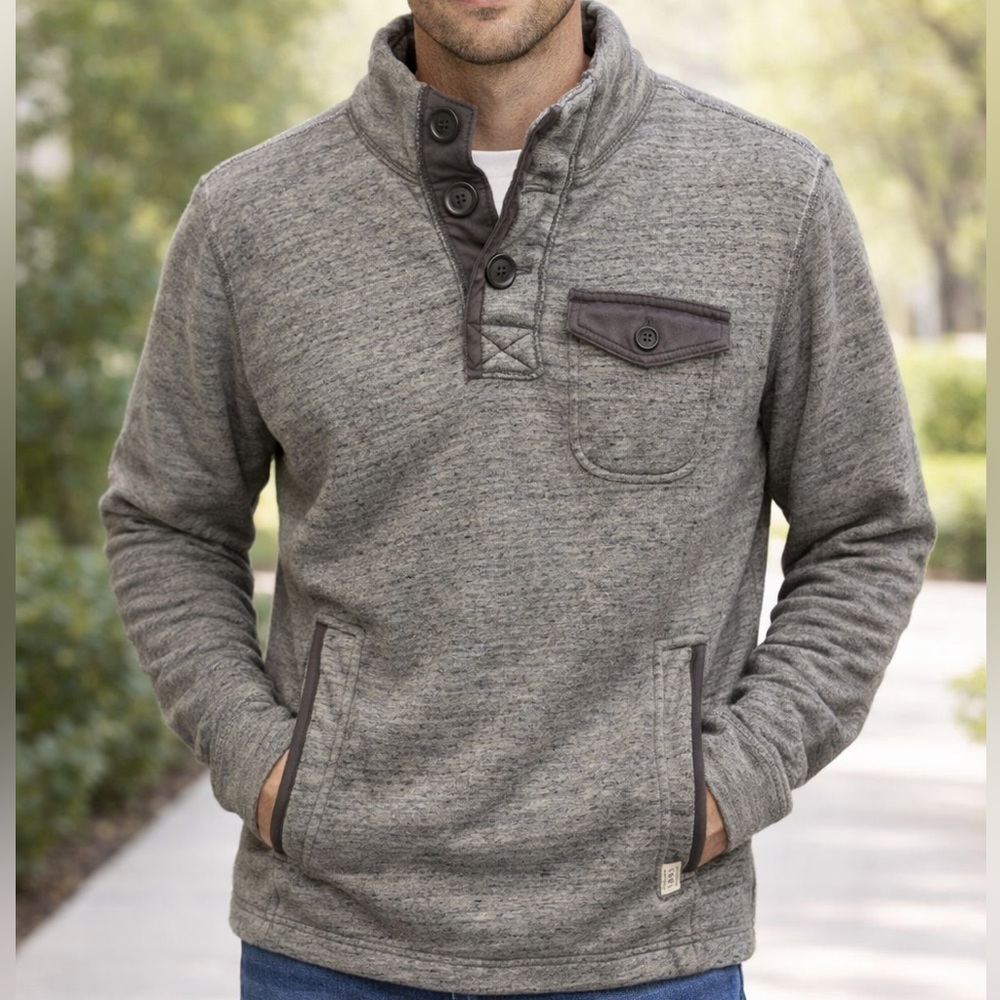 Abercrombie & Fitch Charcoal Sweater